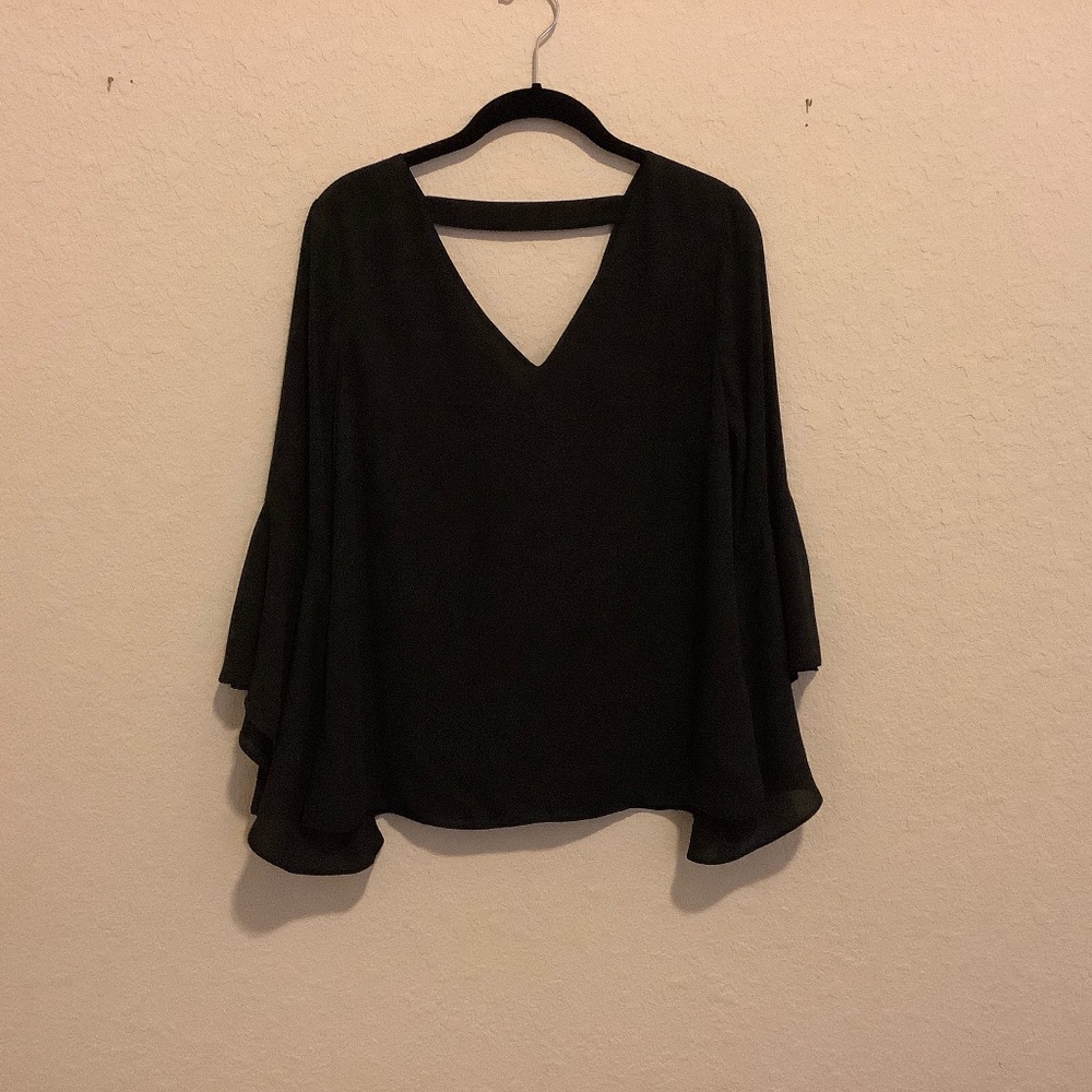 Dressy black top